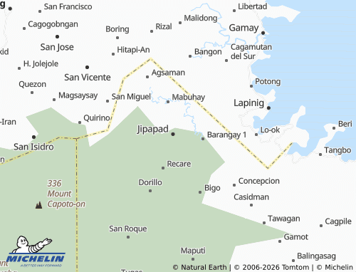 Mappa MICHELIN Barangay 3 - ViaMichelin