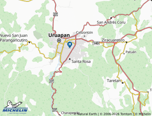 Mapa MICHELIN San Luis 2 - ViaMichelin