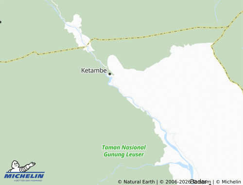 MICHELIN Bintang Bener map - ViaMichelin