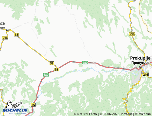 Mapa MICHELIN Bresničić - ViaMichelin