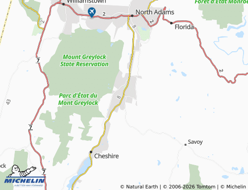 Mappa MICHELIN Adams - ViaMichelin