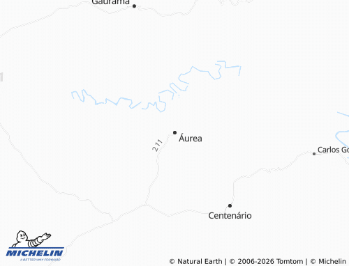 Mapa MICHELIN Áurea - ViaMichelin