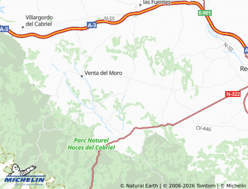 Mappa MICHELIN Las Monjas - ViaMichelin
