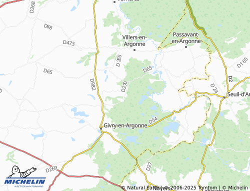 Mappa MICHELIN Bournonville - ViaMichelin