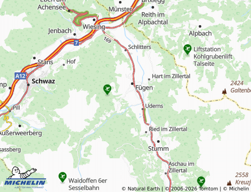 MICHELIN Pankrazberg map - ViaMichelin