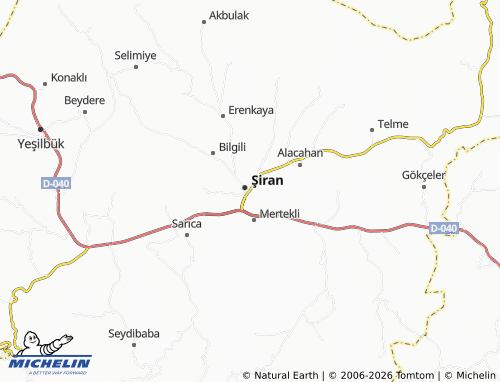 Mappa MICHELIN Karaca - ViaMichelin