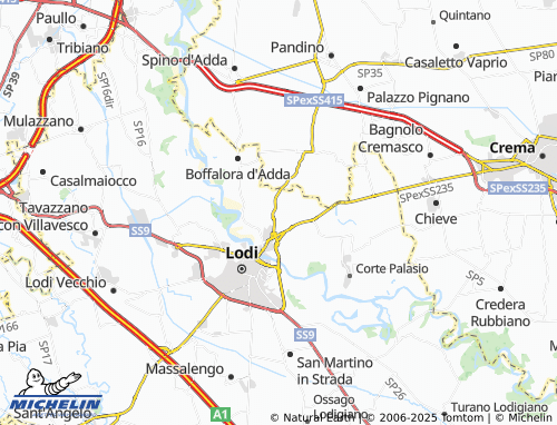 MICHELIN Riolo map - ViaMichelin