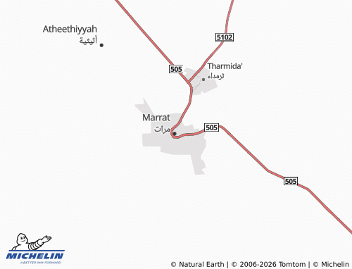 Carte MICHELIN Kameet - ViaMichelin