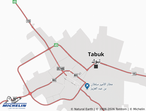 Mappa MICHELIN al-Nada - ViaMichelin