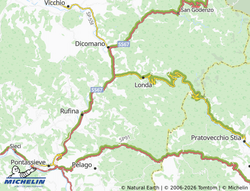 MICHELIN Rata map - ViaMichelin