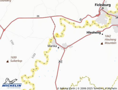 MICHELIN Ha Leburu map - ViaMichelin