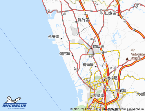 MICHELIN Mituo District map - ViaMichelin