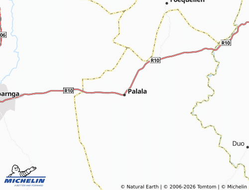 Mappa MICHELIN Palala - ViaMichelin