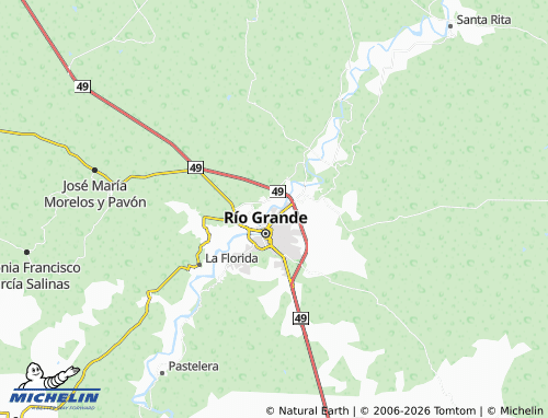 MICHELIN Los Álamos map - ViaMichelin