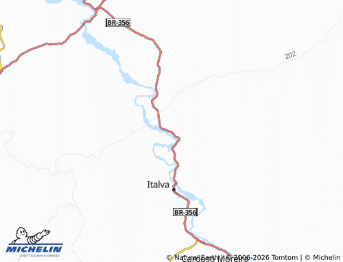 MICHELIN Quadra D map - ViaMichelin