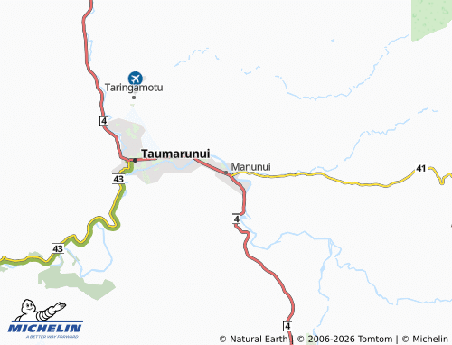 Mapa MICHELIN Manunui - ViaMichelin