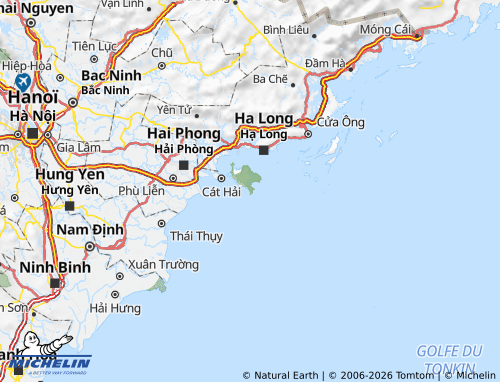 Carte MICHELIN Cát Hải - ViaMichelin