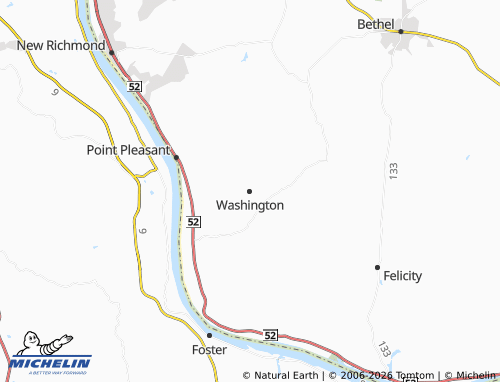 Mapa MICHELIN Washington - ViaMichelin