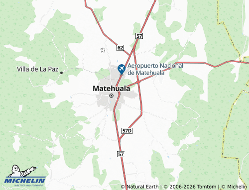 Kaart MICHELIN Valle de La Lagunita - ViaMichelin