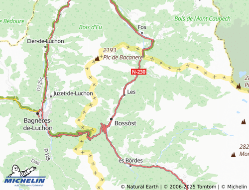 MICHELIN Les map - ViaMichelin