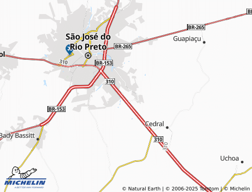 MICHELIN Residencial Buona Vita map - ViaMichelin