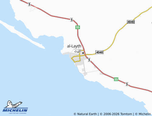 Mapa MICHELIN Raqm 7 - ViaMichelin