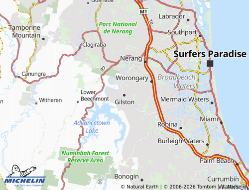 Mappa MICHELIN Gilston - ViaMichelin