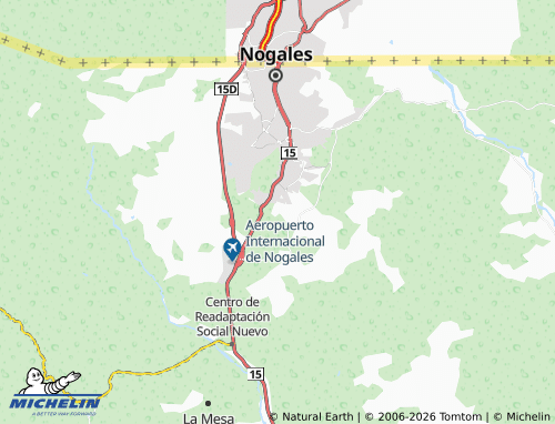 MICHELIN-Landkarte Sector Las Tinajas - ViaMichelin