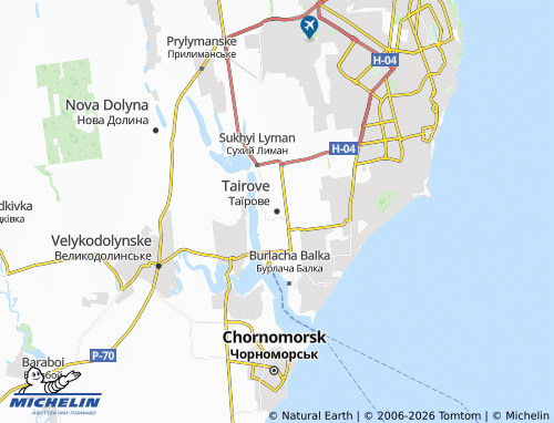 Mappa MICHELIN Tairove - ViaMichelin