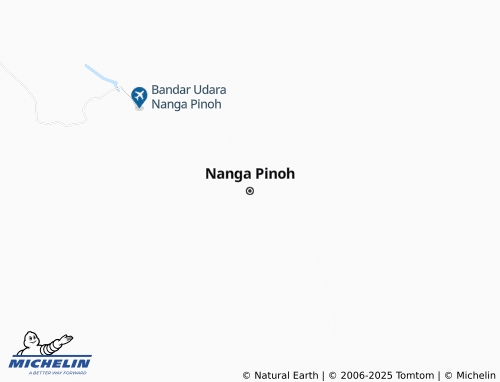 MICHELIN Nanga Pinoh map - ViaMichelin