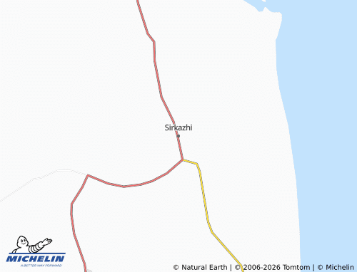 Mappa MICHELIN Sirkazhi - ViaMichelin