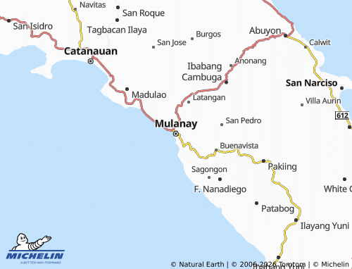 MICHELIN Barangay 1 map - ViaMichelin