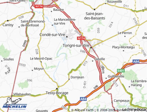 MICHELIN Brectouville map - ViaMichelin