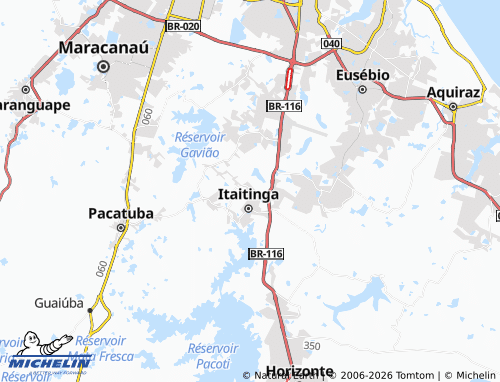 Carte MICHELIN Bairro Ponta da Serra - ViaMichelin