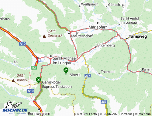 Mappa MICHELIN Staig - ViaMichelin