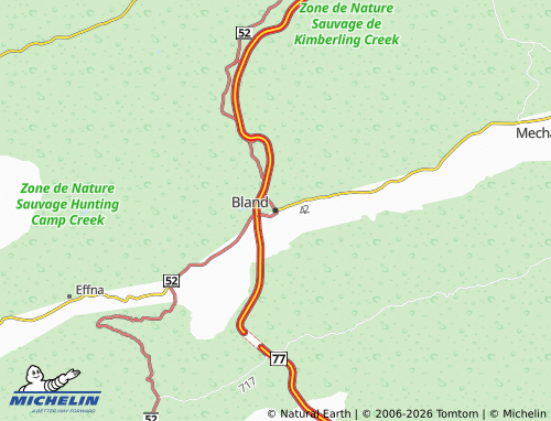 Mappa MICHELIN Bland - ViaMichelin