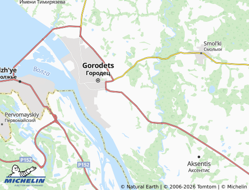 MICHELIN-Landkarte Serkovo - ViaMichelin