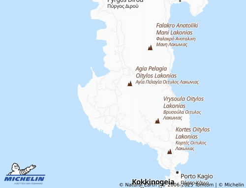 MICHELIN-Landkarte Kalonioi - ViaMichelin