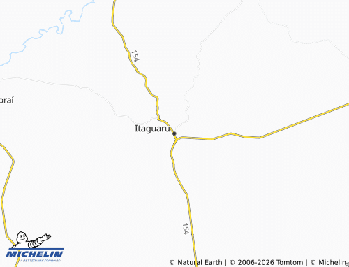 Mappa MICHELIN Itaguaru - ViaMichelin