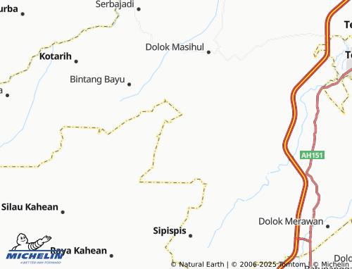 MICHELIN Pertambatan map - ViaMichelin