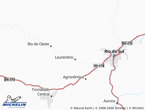 Mapa MICHELIN Baixo Amuado - ViaMichelin