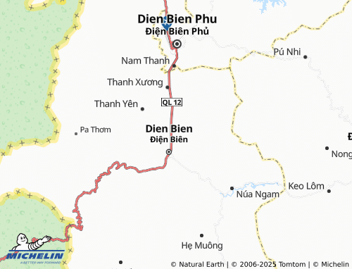 MICHELIN Noọng Hẹt map - ViaMichelin