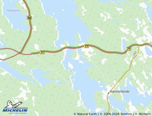 Mappa MICHELIN Piispala - ViaMichelin