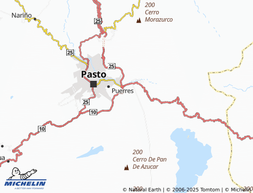 MICHELIN Mocondino map - ViaMichelin