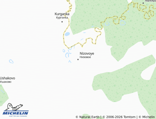 MICHELIN-Landkarte Nizovoye - ViaMichelin