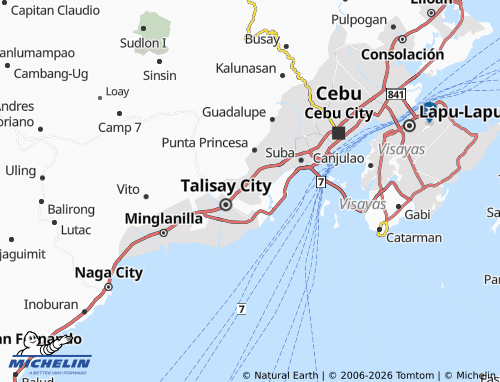 Mappa MICHELIN Inayawan - ViaMichelin