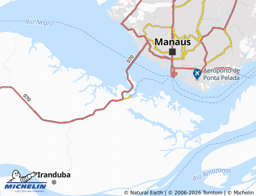Mapa MICHELIN Cacau Pirêra - ViaMichelin