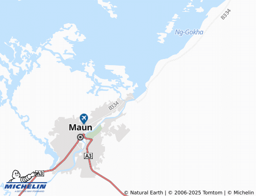 Carte MICHELIN Lekawen Drift - ViaMichelin