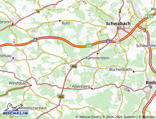 MICHELIN-Landkarte Günzersreuth - ViaMichelin