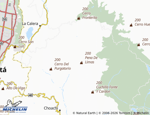 Carte MICHELIN La Hoya - ViaMichelin